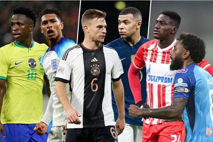 Превращение темы в уникальную формулировку: "Кульминационные поединки уикенда: противостояние Беллингема и Винисиуса, дуэль Франции с Германией