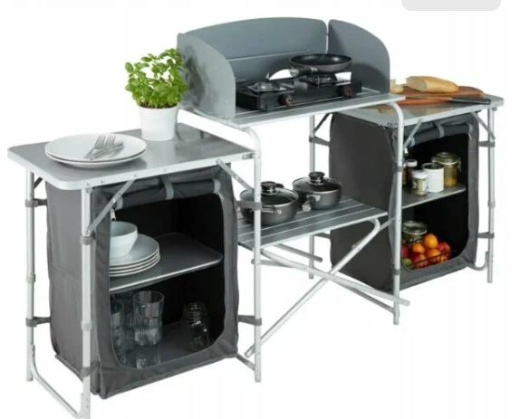 Мой верный спутник в приключениях: стол туристический со шкафом складной в чехле размер XL