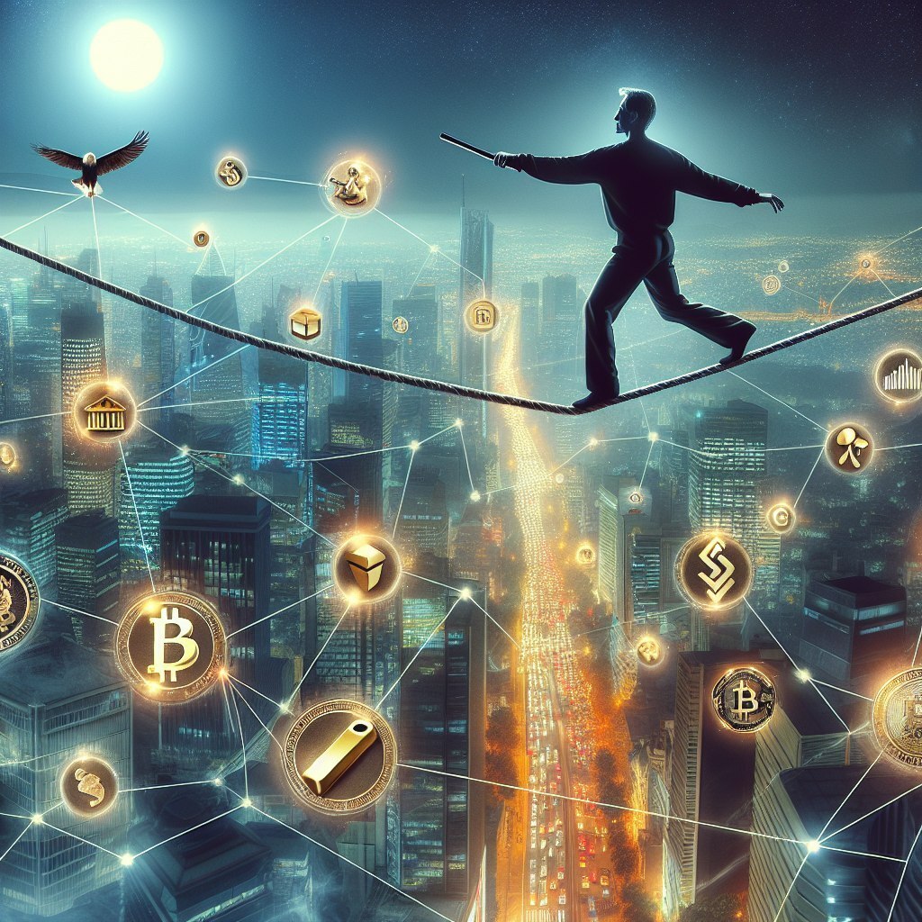 "Акробатика финансов: Искусство баланса в диверсификации портфеля"