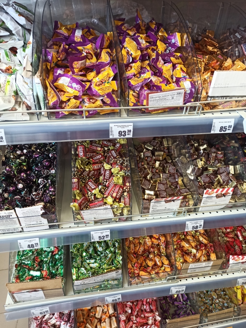 Обман с весовыми конфетами в «Пятерочке»