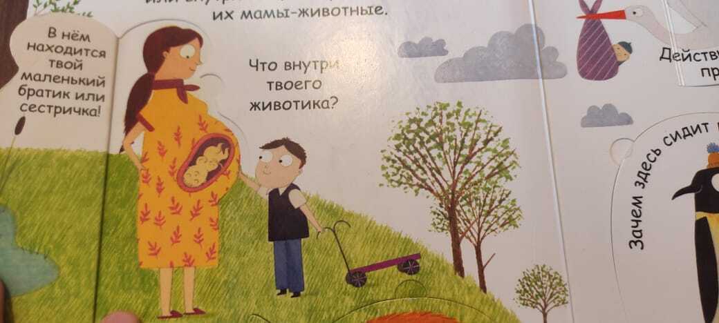 Первая книга для малышей ответит на вопрос, откуда дети берутся. Красивые иллюстрации – идеально для малышей!