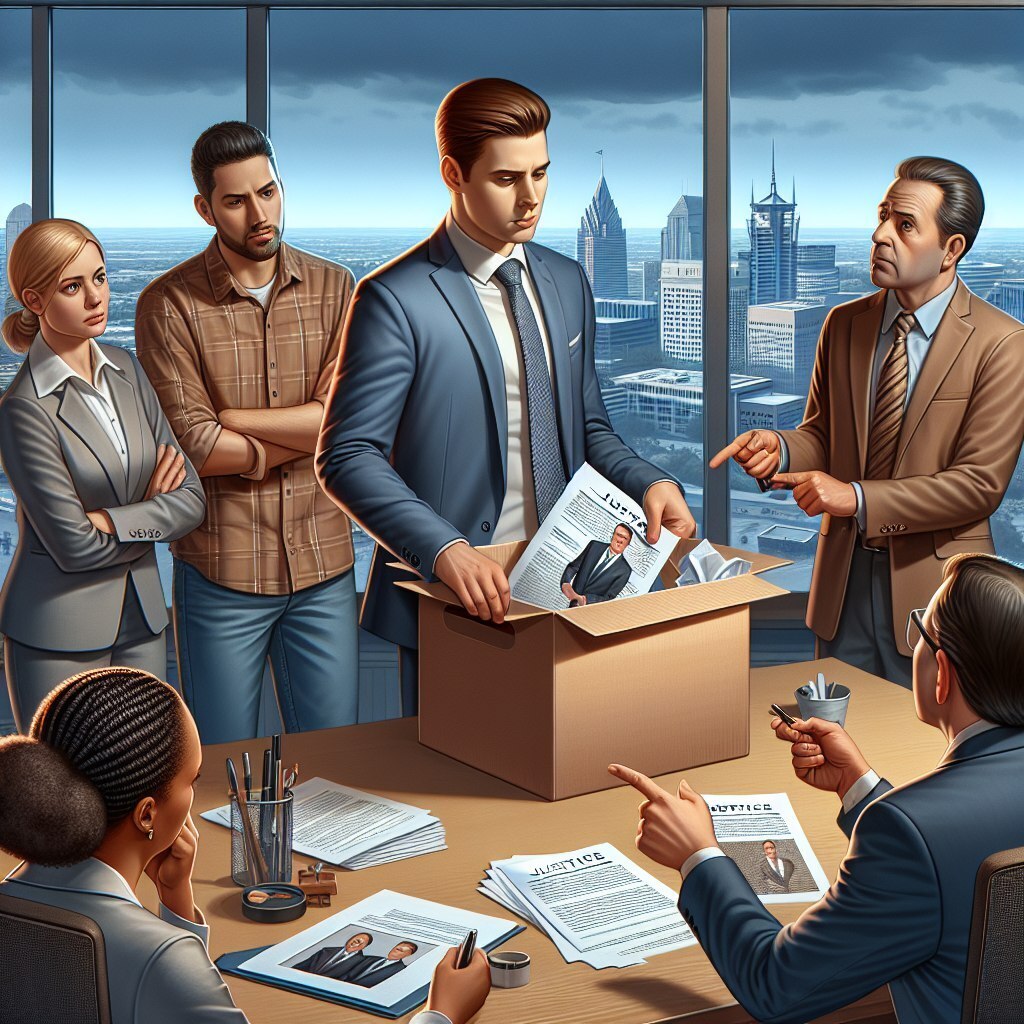 "Тень руководства: История о цене справедливости в коллективе"