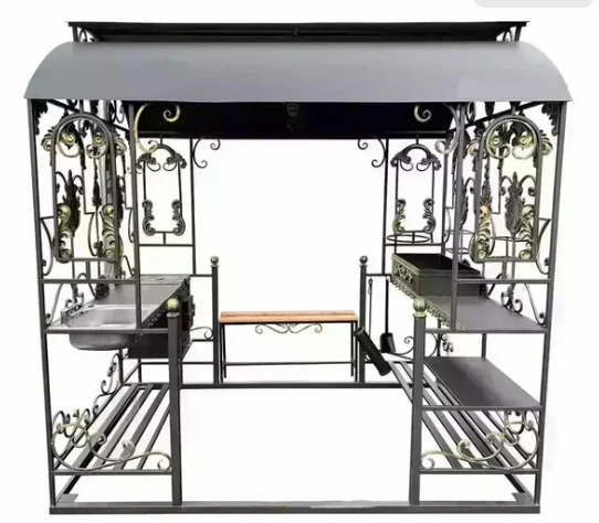 Исследование моего нового приобретения - Мангала "Беседка Делюкс"