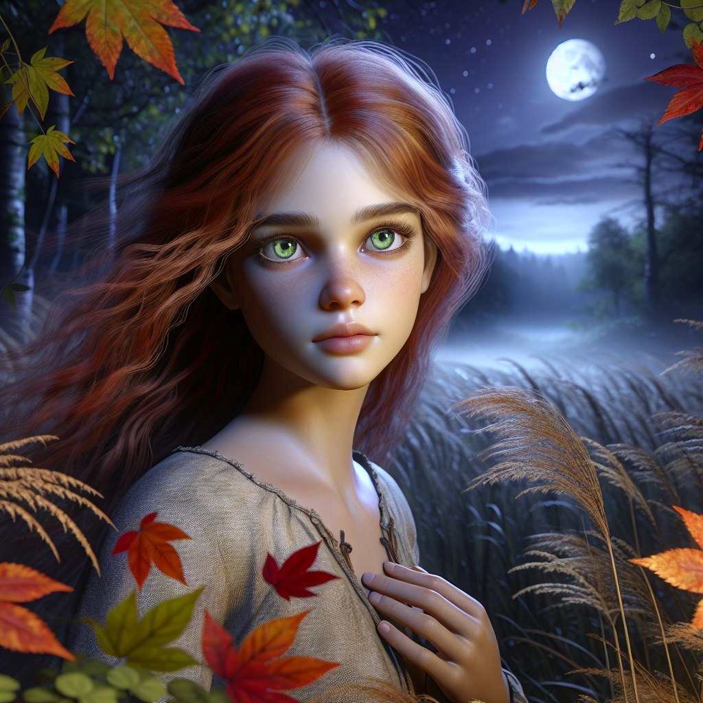 "Эхо Забытых Ветров" Вступление: Тайна Лунного Леса