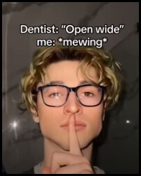 Почему в TikTok все молчат, или что такое MEWING?🤫🧏🗿