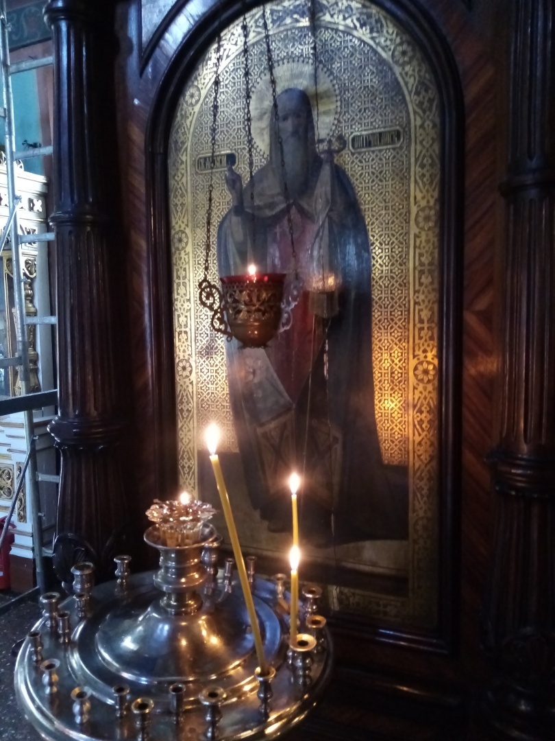 Моя встреча праздника Благовещение Пресвятой Богородицы в храме Святителя Алексия