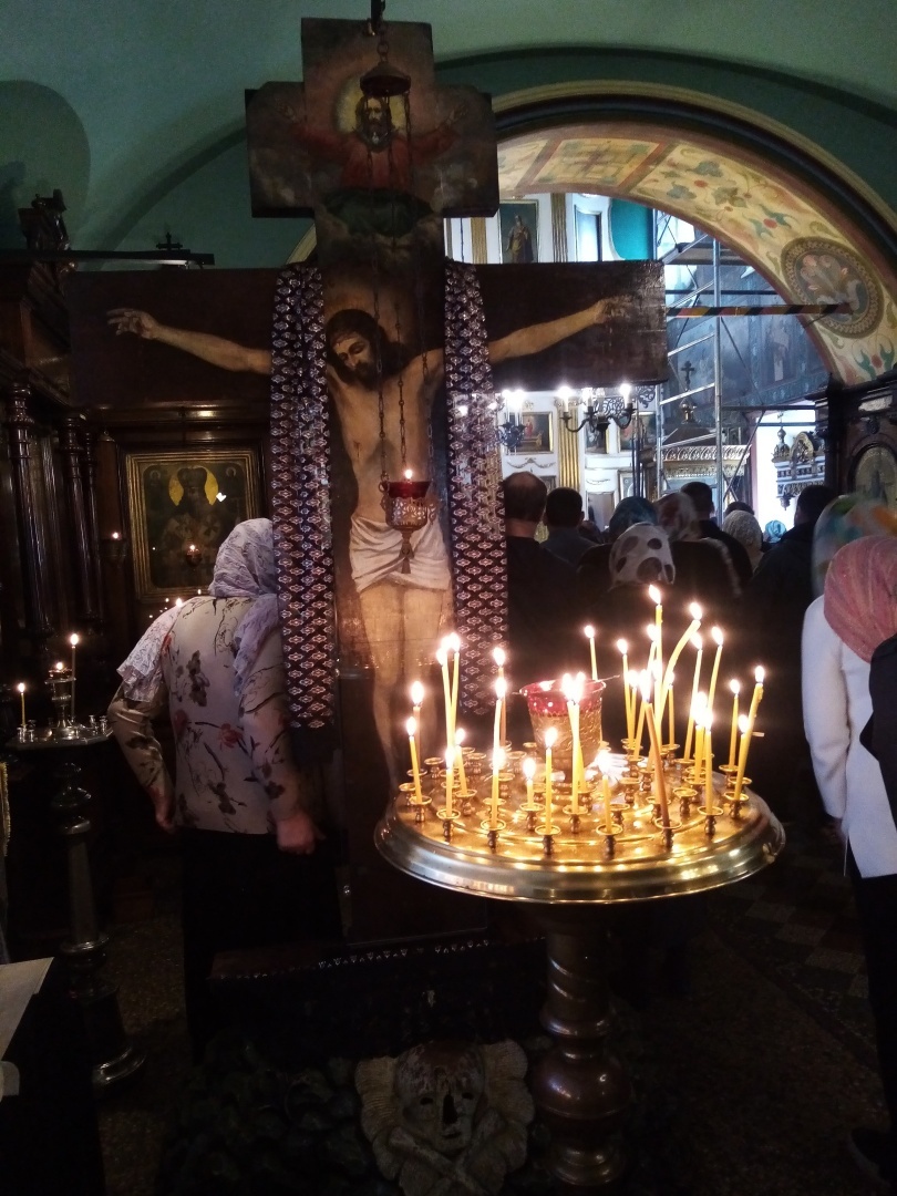 Моя встреча праздника Благовещение Пресвятой Богородицы в храме Святителя Алексия