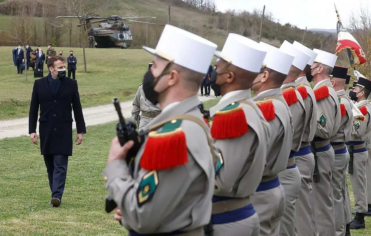 Французский легион уже попал (не доехав)