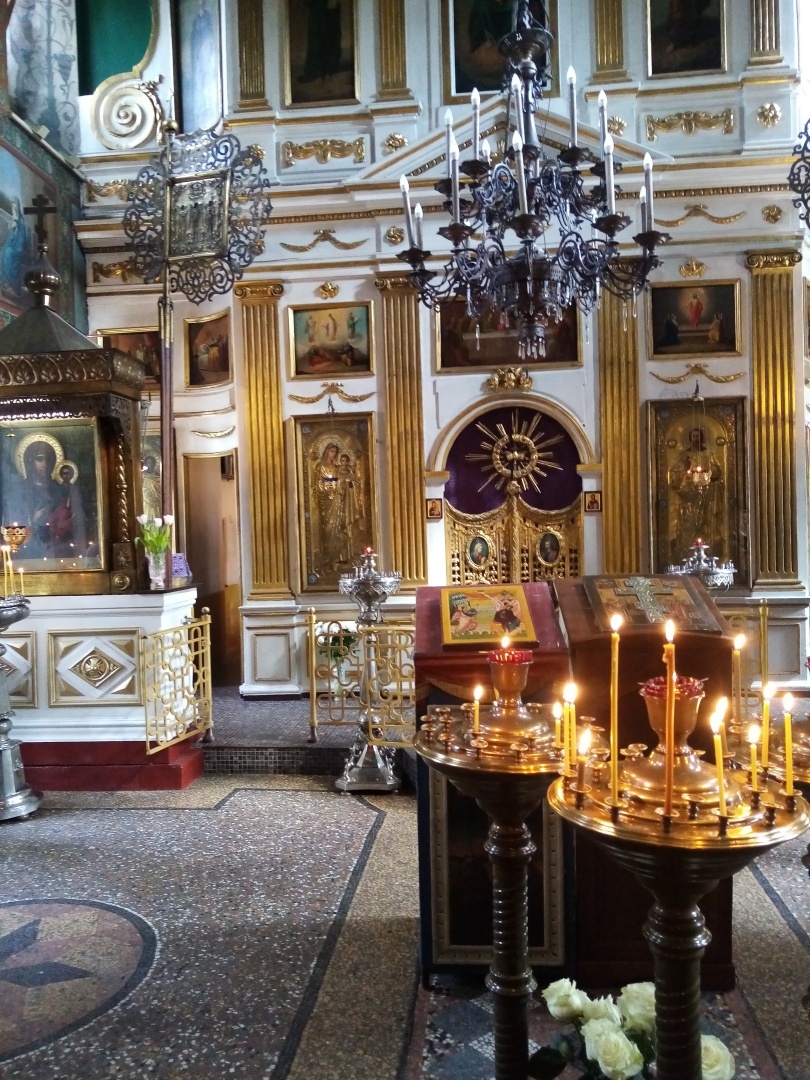 Моя встреча праздника Благовещение Пресвятой Богородицы в храме Святителя Алексия