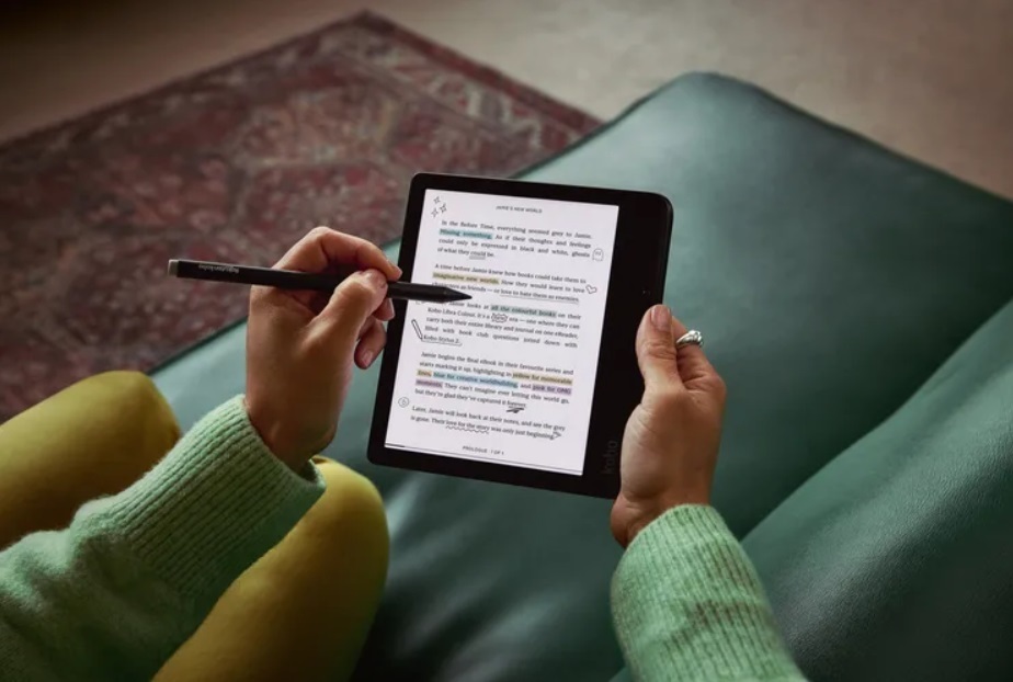 Kobo объявляет о выпуске первых цветных электронных книг