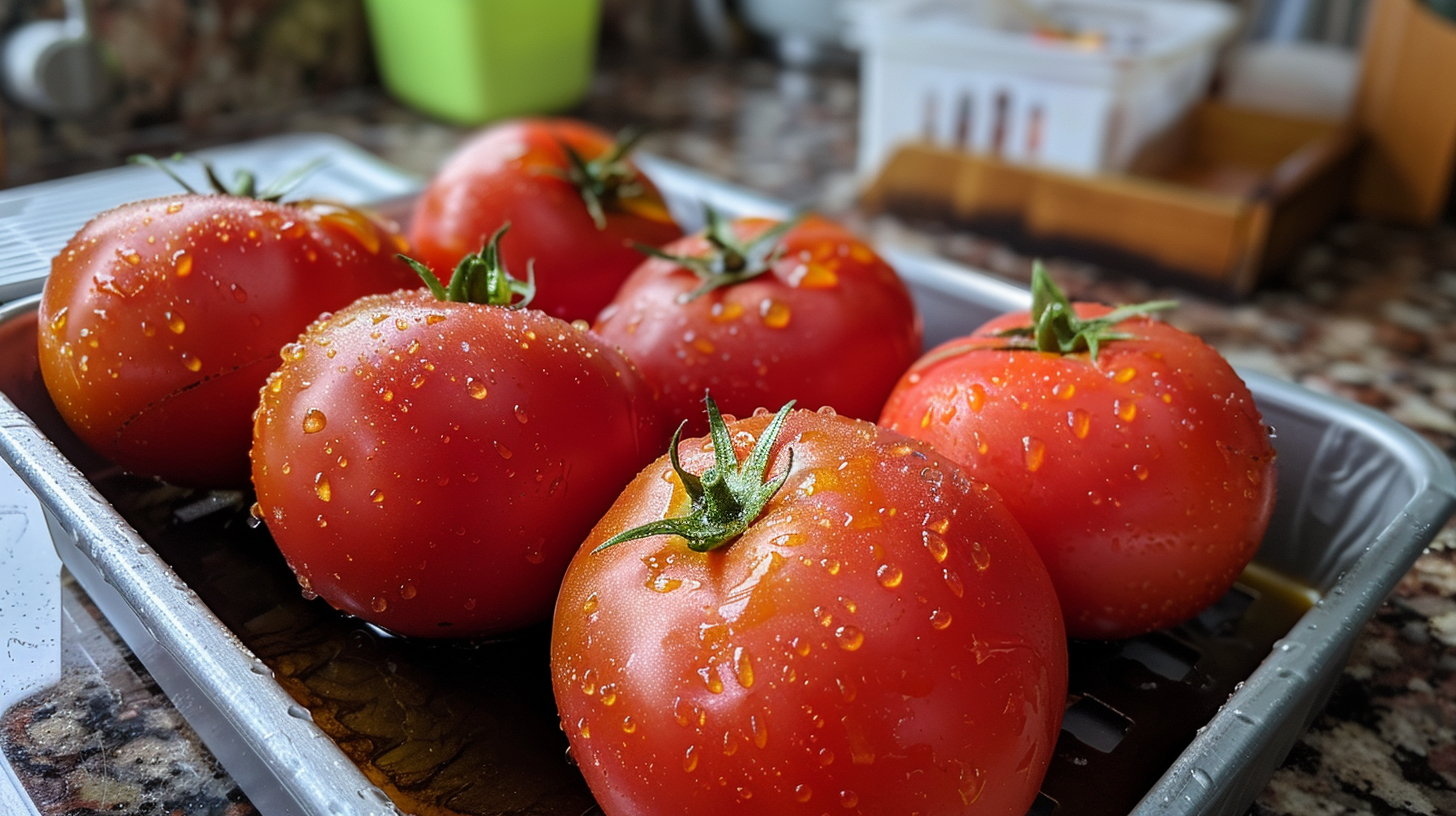 Как хранить помидоры дома?