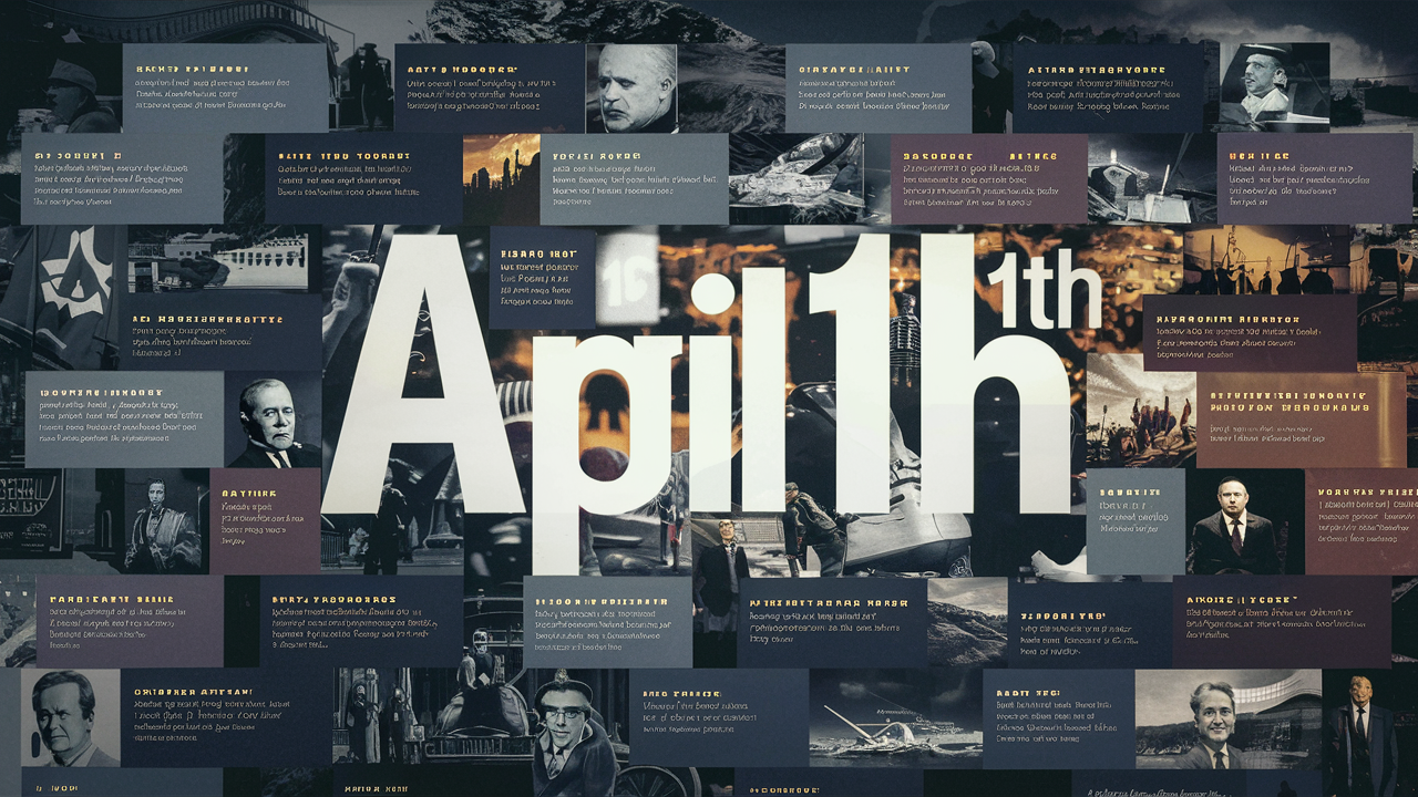 Пять разных событий, произошедших 11 апреля: факты и история