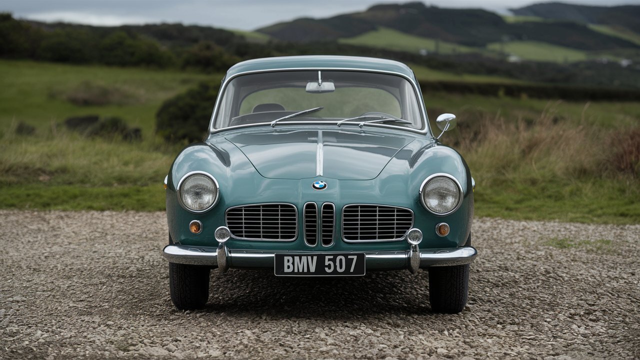 BMW 507 (1955) - история создания, технические характеристики, особенности модели, стоимость