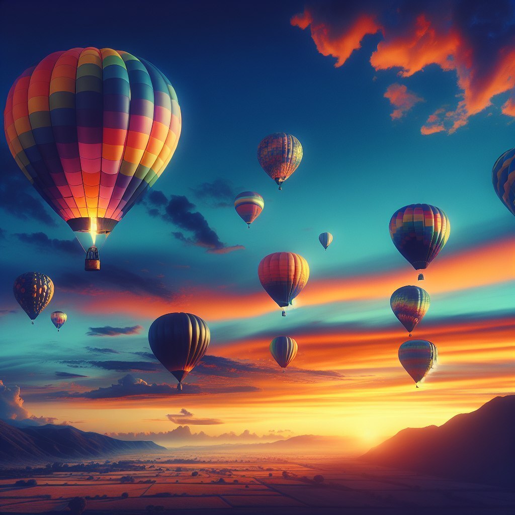 Взлетаем в Небо: Счастье на Воздушном Шаре