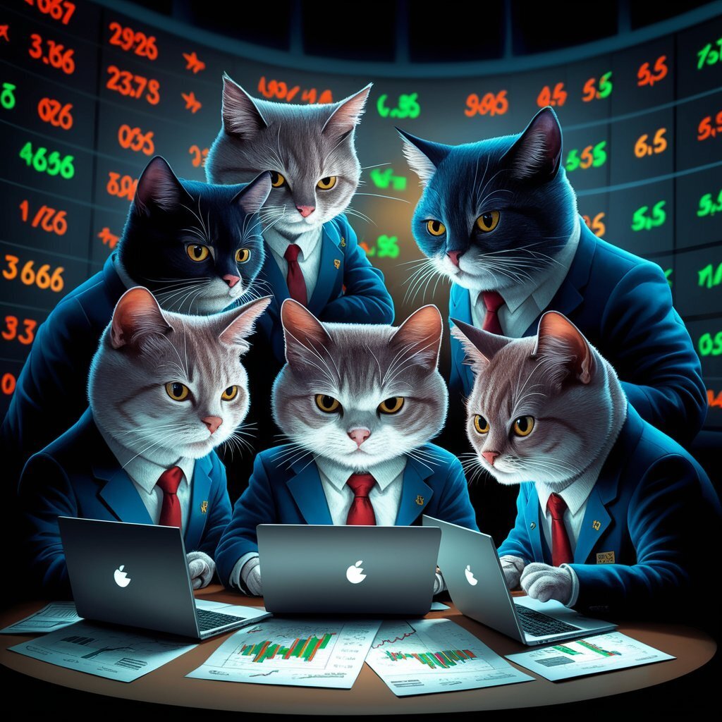 Основные советы по инвестированию в 2024 году. Кошки и львы инвесторы.