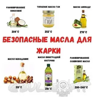На каком масле лучше готовить блюда