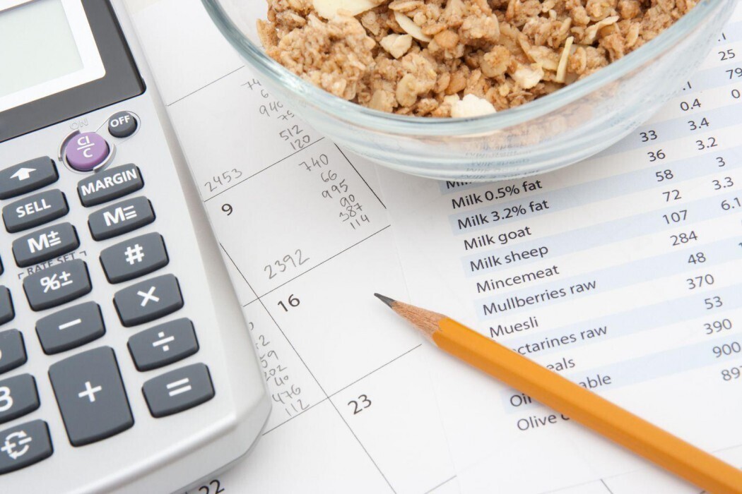 Подробный расчет суточной нормы калорий