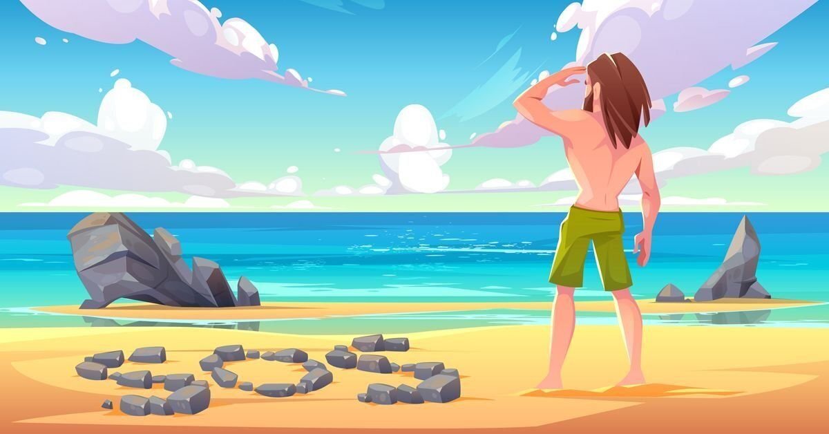 Как можно выжить на необитаемом острове одному?