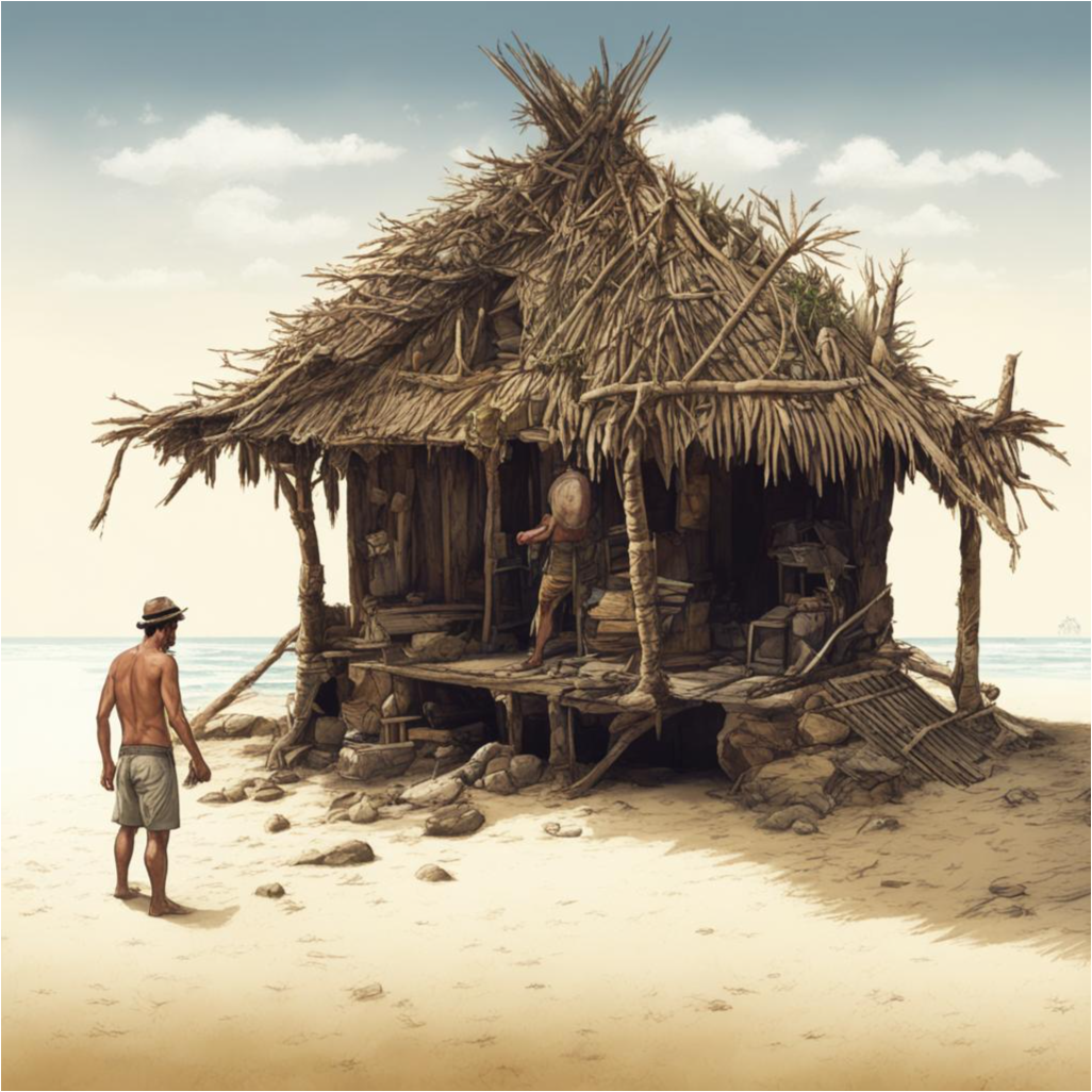 Как можно выжить на необитаемом острове одному? Часть 2