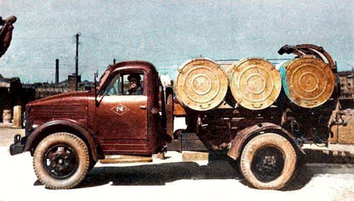 Мусорная машина при СССР