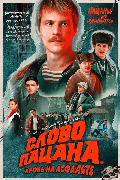 Слово пацана. Кровь на асфальте (2023 год): 1, 2, 3, 4, 5, 6, 7, 8 серия с описанием, сюжет сериала, актеры, отзывы