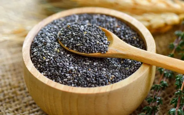 Вода чиа с лимоном на завтрак . Это полезное чудо !