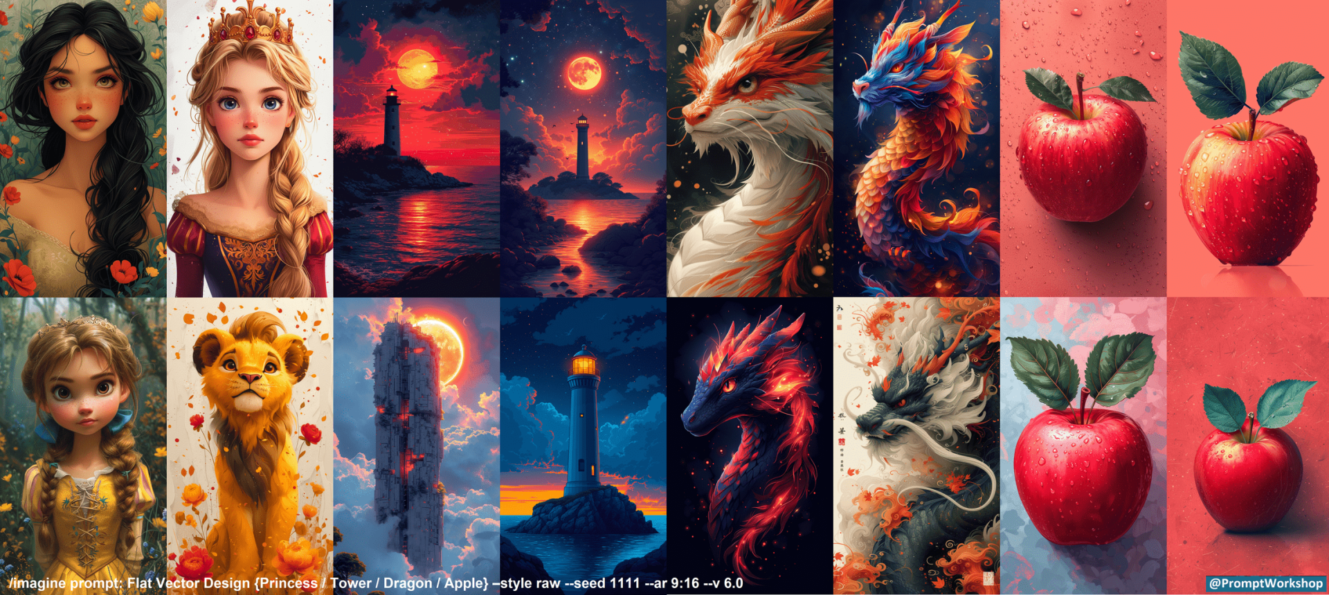 6 захватывающих стилей для создания изображений в Midjourney v6.0