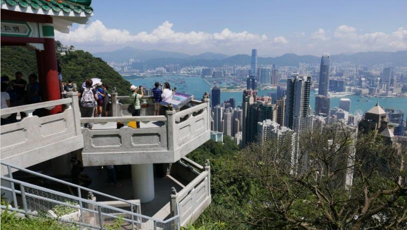 Гонконг, пик Виктория. Путешествие в Китай. Авторский тур в Китай