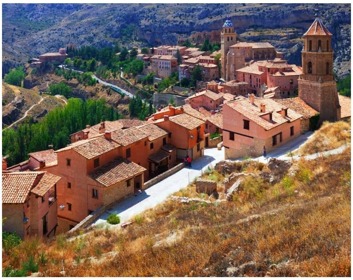 Обзор самых красивых средневековых деревень Испании.
