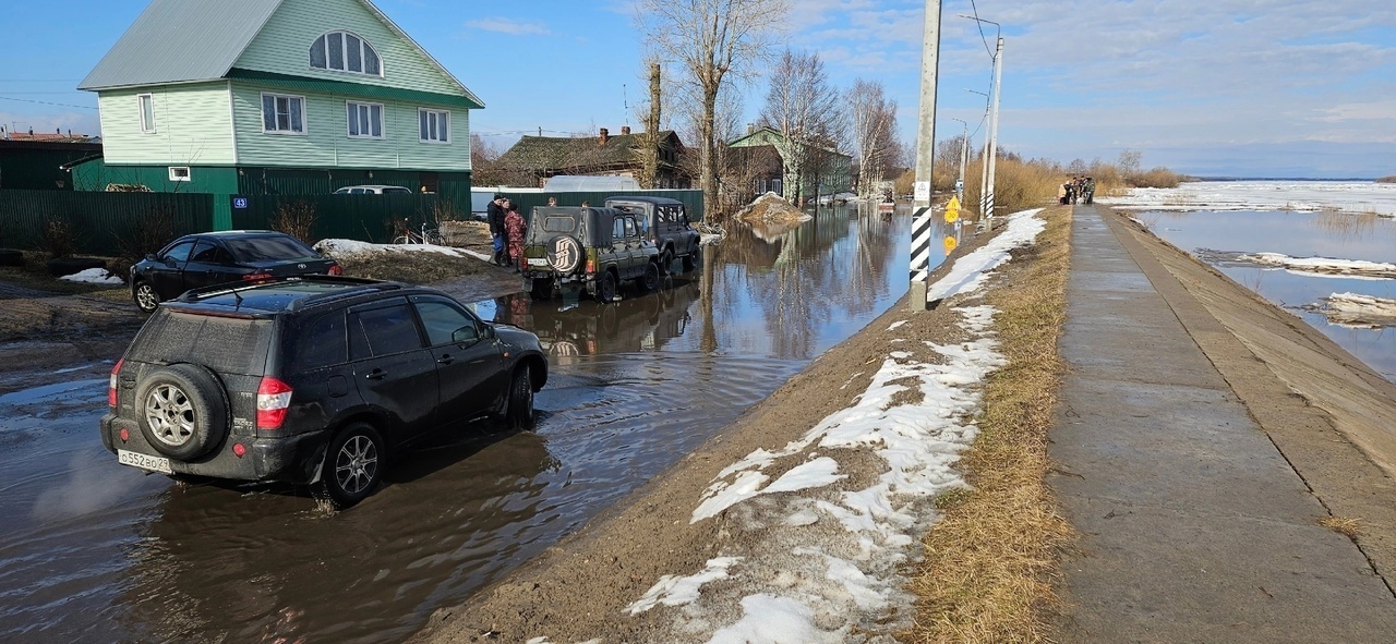 Мое мнение о паводке 2024 года. В Архангельской области подтоплению подвержен Холмогорский район