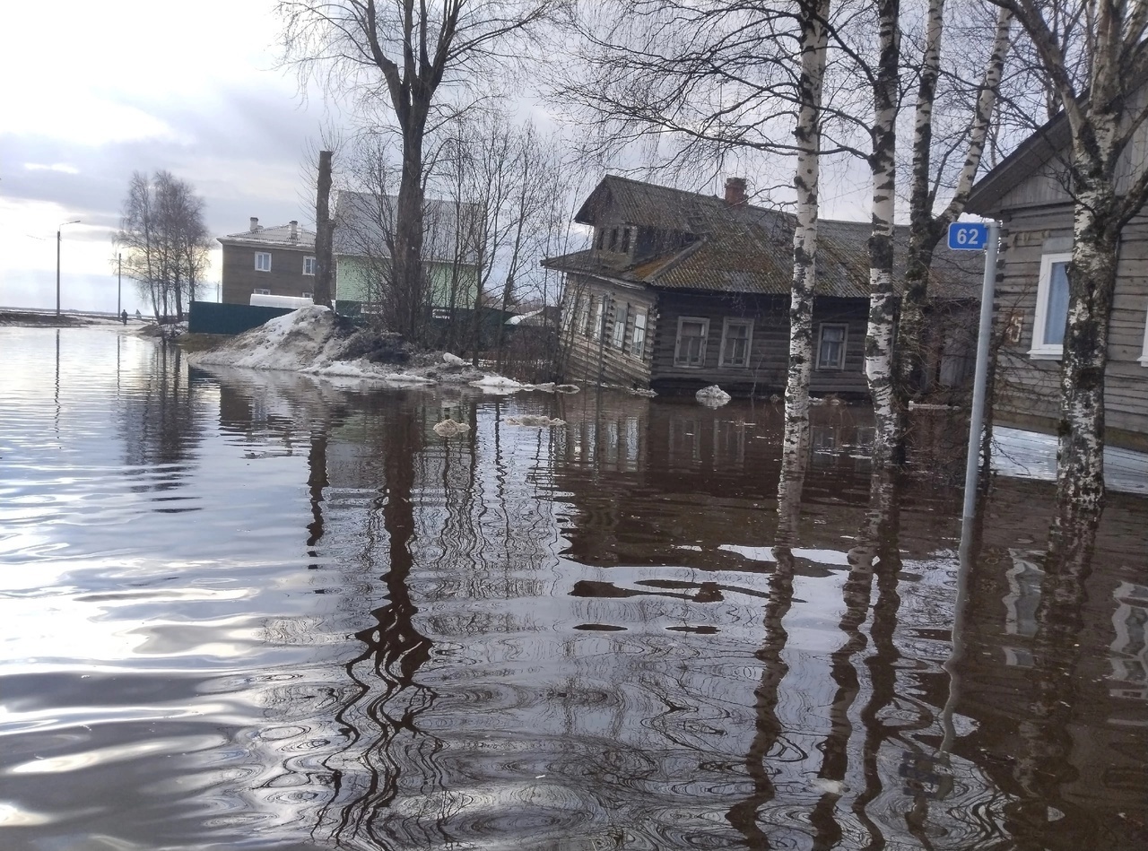 Мое мнение о паводке 2024 года. В Архангельской области подтоплению подвержен Холмогорский район
