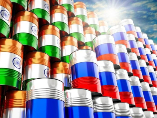 "Импорт российской нефти в Индию в апреле достиг максимума за последние девять месяцев"