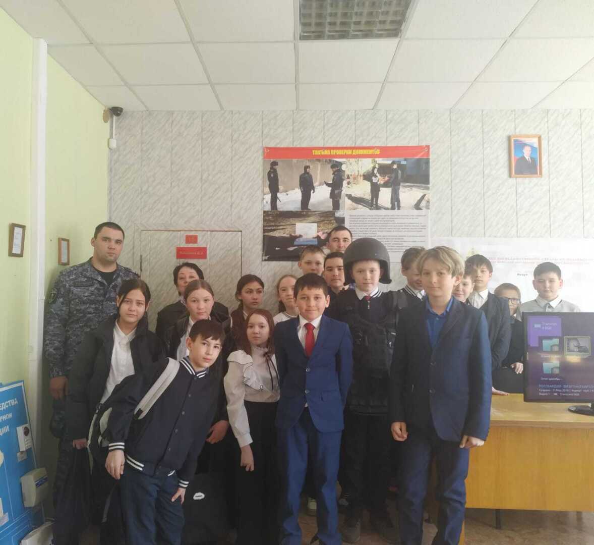 В Башкирии росгвардейцы провели урок мужества