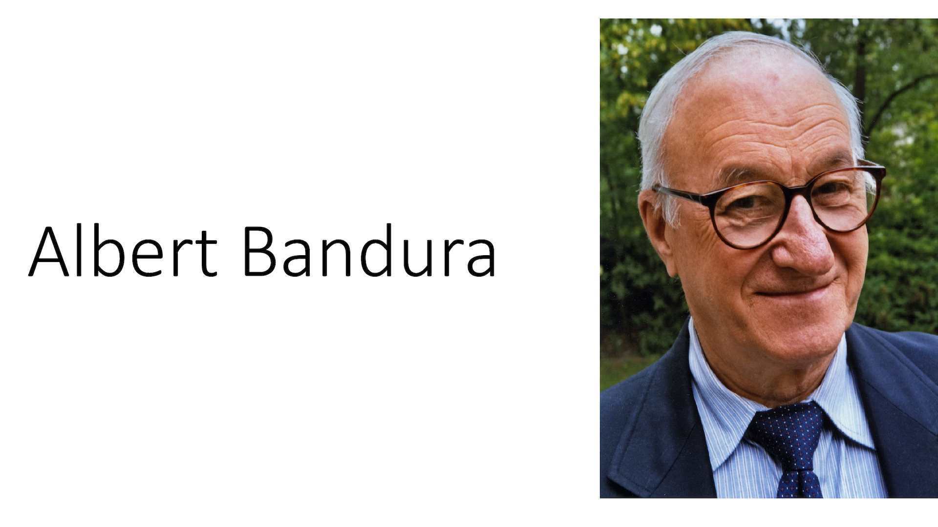 Стань лучше всех - Альберт Бандура!