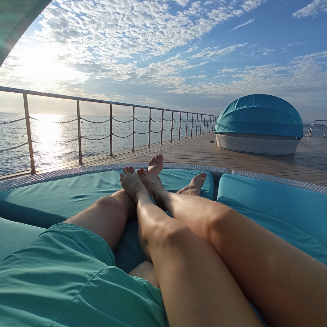 Как расслабить мужчину в джакузи.