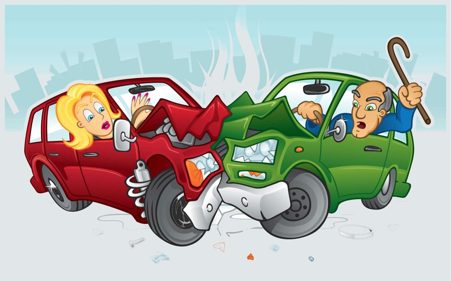 Хитрая схема отъема денег после ДТП