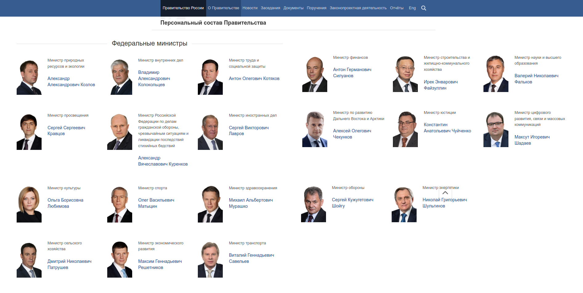 Мишустин и его 10 заместителей + 20 министров. Уйдут. А вернутся ль?