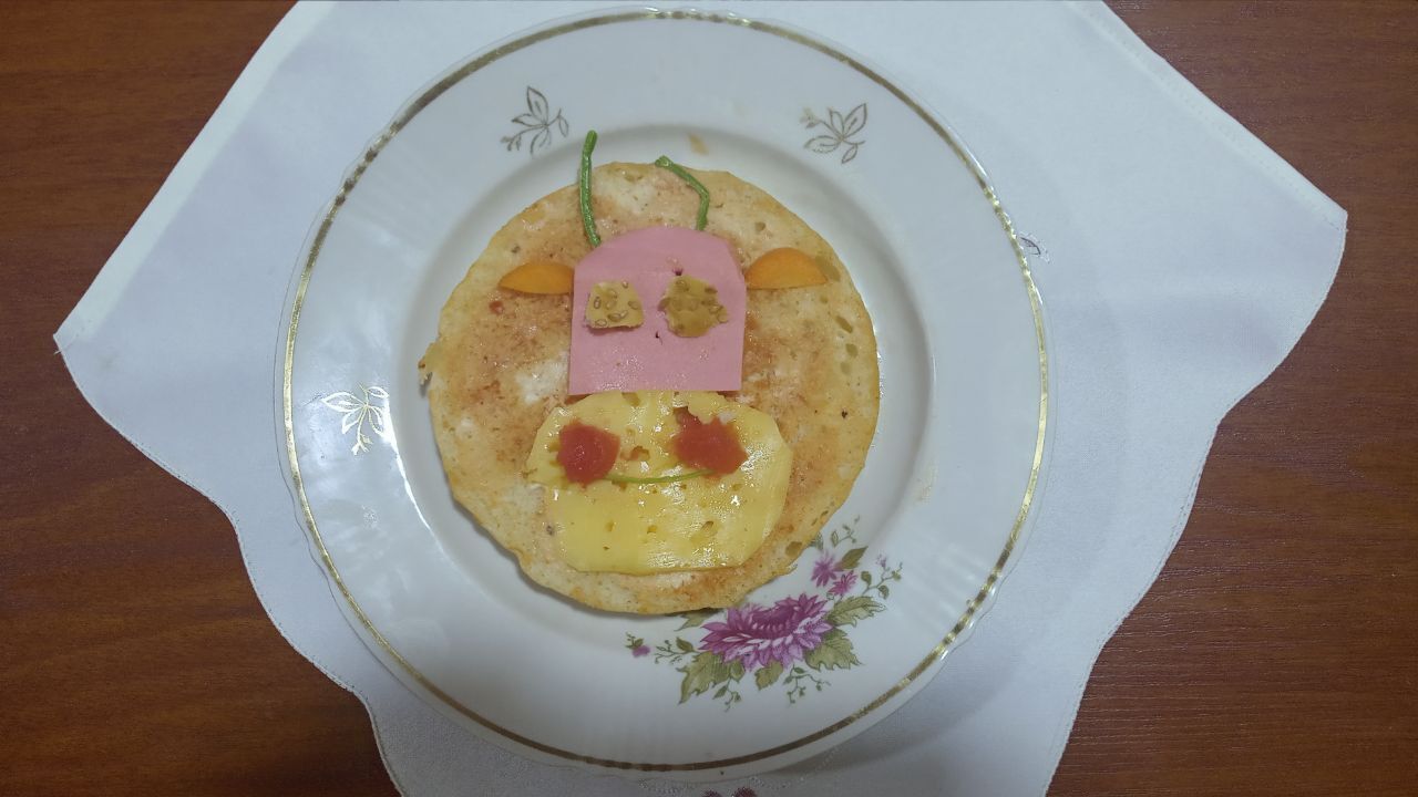 Веселые бутерброды из того, что есть под рукой - идея для детской вечеринки