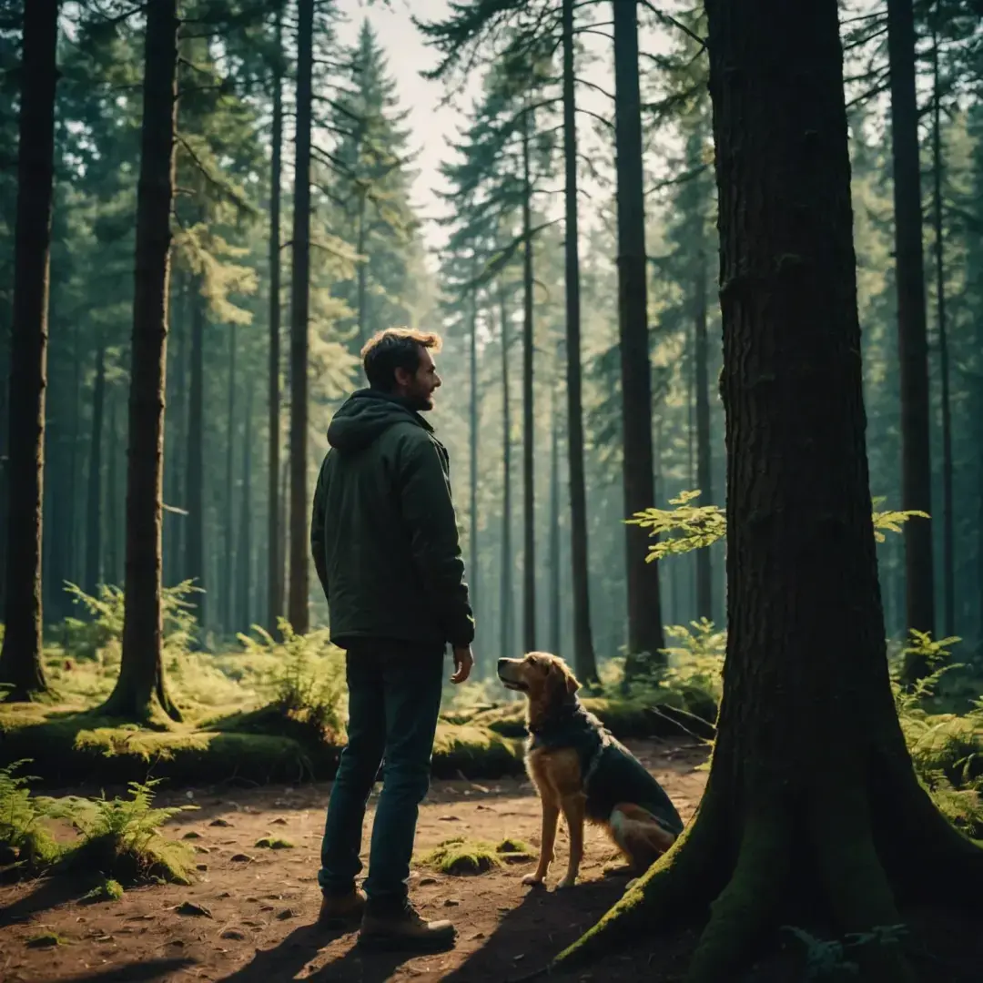 Рассказ "Как я встретил девушку в лесу на лошади"