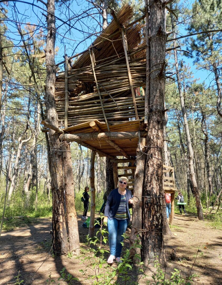 Щепкинский лес в окрестностях Ростова-на-Дону, который в выходные дни посещают сотни горожан для единения с природой (моя прогулка)