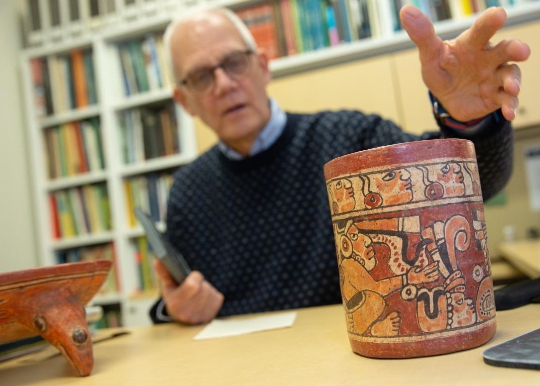 Галлюциногенное растение обнаружено под площадкой для игры в мяч древней майя