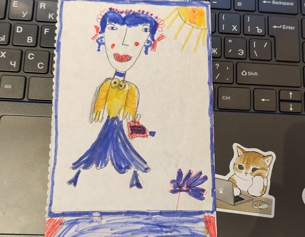 А вы храните детские рисунки своих детей? Мама привезла мне мои рисунки. Случай в детском саду