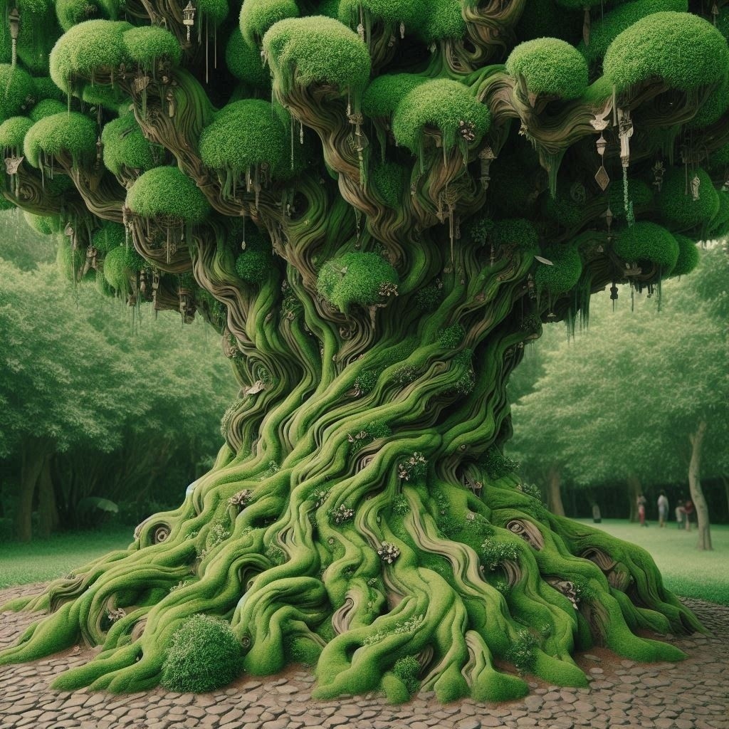 Волшебный лес, посмотрите какая красота!