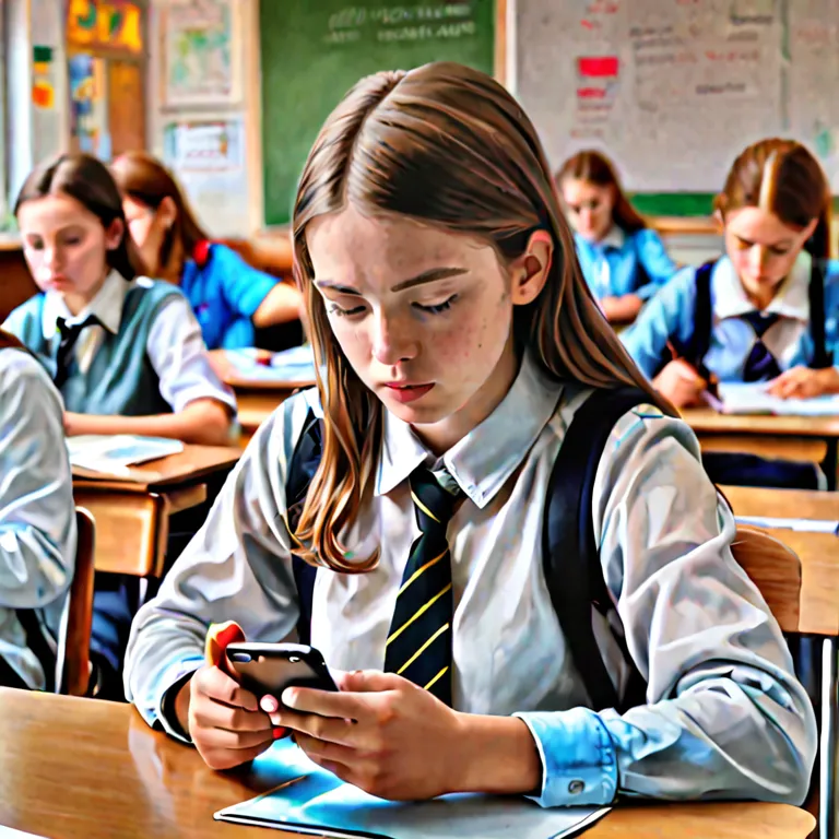 Как мобильные телефоны в школе забирают время и внимание наших детей.