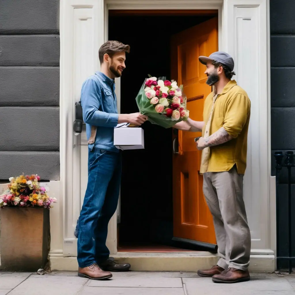 Курьерский сюрприз: Непредсказуемый день рождения Олега