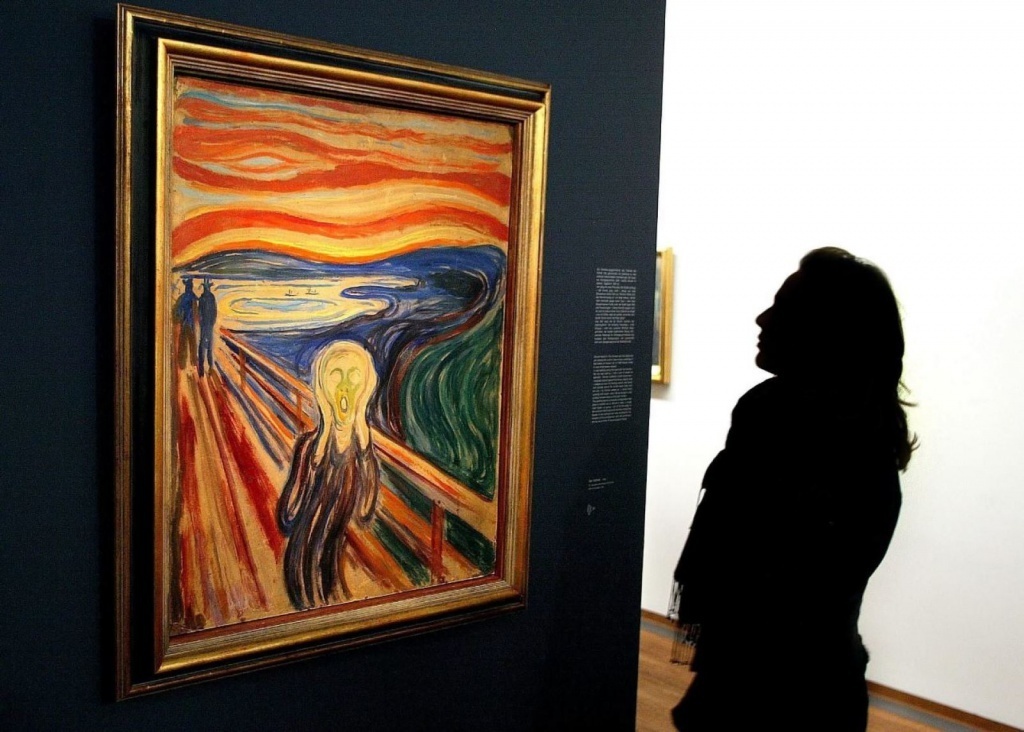 Картина "Крик" Эдварда Мунка - безумие или гениальность???