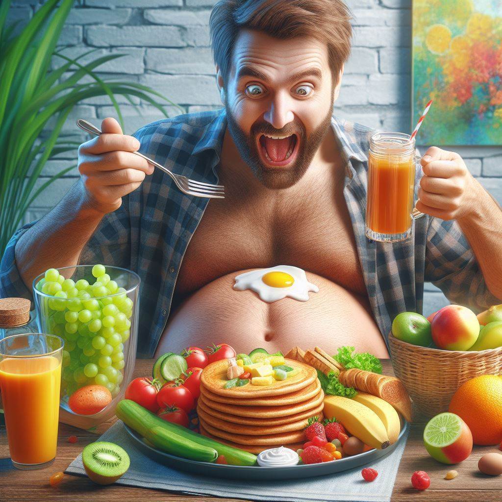 Супер завтрак-чистка для тех, у кого выпирает живот!