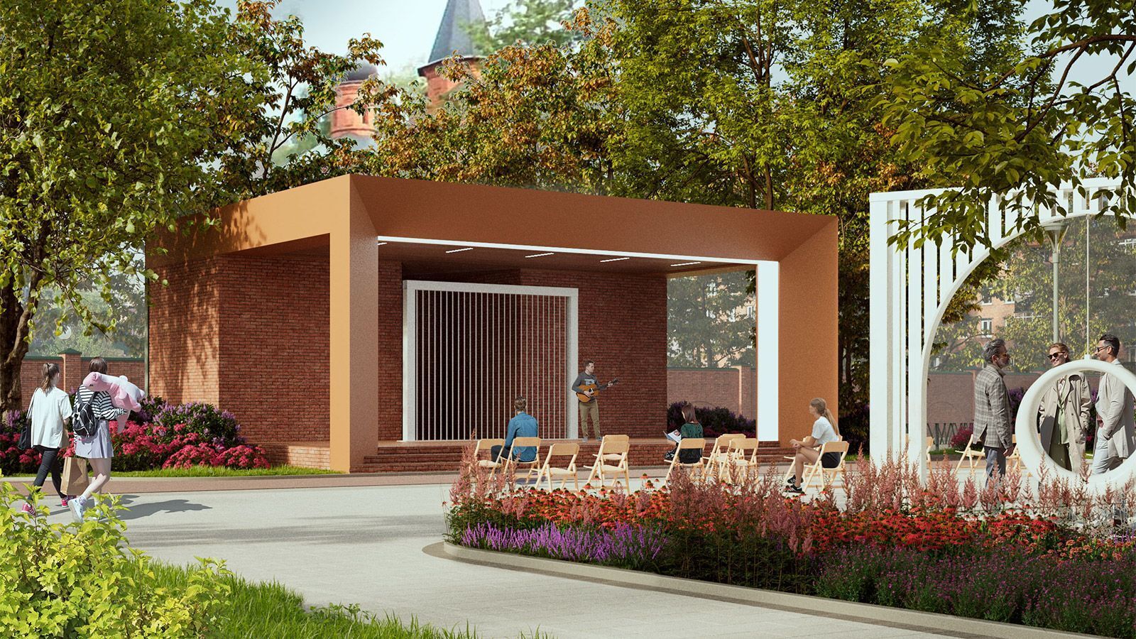 Парк «Савёловский» благоустроят до конца года