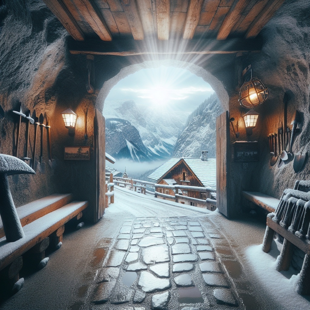 Чаровательные тропы зимнего Гальштата: морозные пейзажи и мера времени