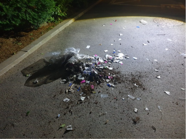 ✅КНДР запустила в Южную Корею более 150 шаров с пластиком, батарейками и навозом